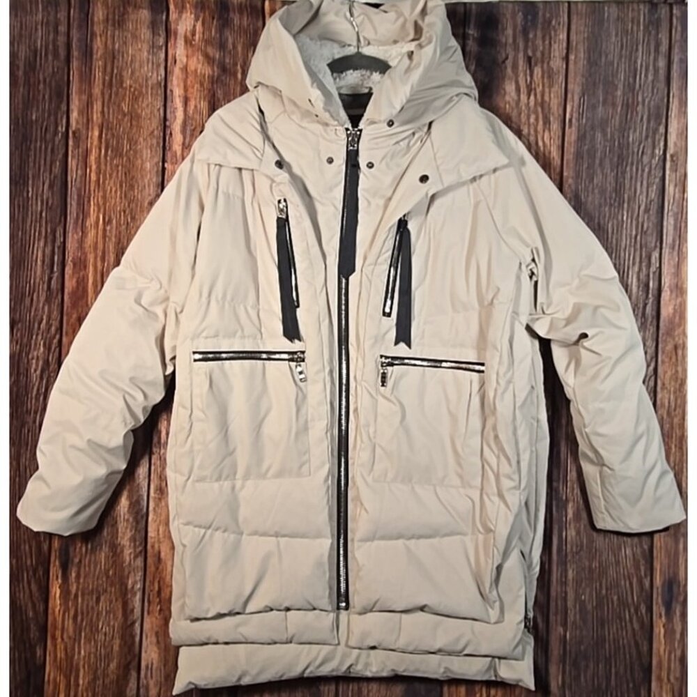 Orolay 092 Universe Thicken Down Jacket Parka Coat Waterproof Windproof Women M